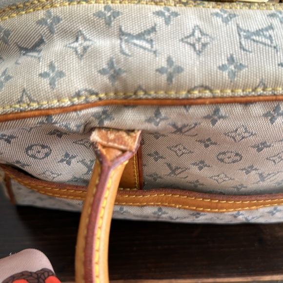 LOUIS VUITTON Mini Monogram Marie Blue vintage - Picture 12 of 16
